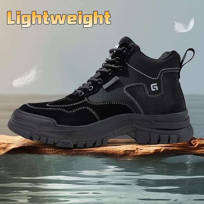 Men's Indestructible Steel Toe Work Boots
